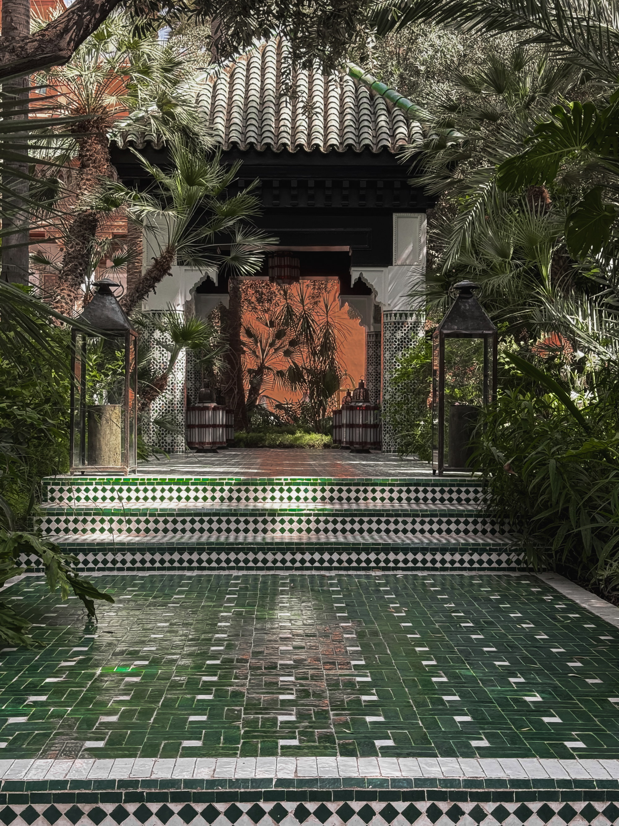 The garden pavilion